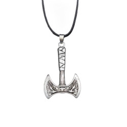 Silberne Halskette Amulett...