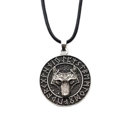 Silberne Halskette Talisman...