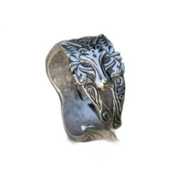 Silberner Ring...