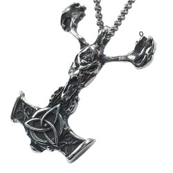 Silberne Halskette Talisman...