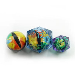 RPG Würfel Auge um Auge mit...