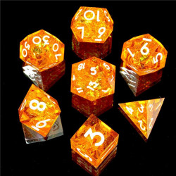 RPG Würfel Gute Orange Set...