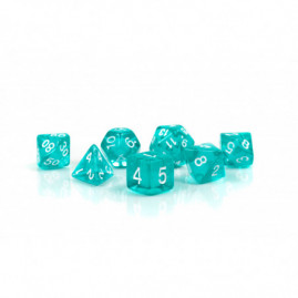 RPG Würfel Wasser Magie Set...
