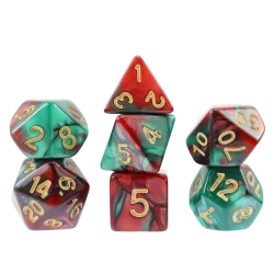 RPG Würfel Druidenhütte Set...