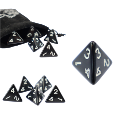 RPG Würfel Schwarze...