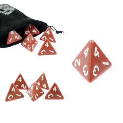 RPG Würfel Braune Würfel...