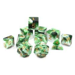 RPG Würfel Orkseele Set 11...