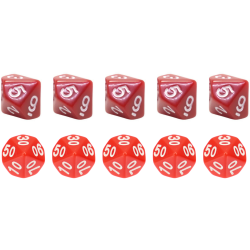 Set 10 Zehnseitige Würfel...