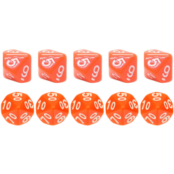 Set 10 Zehnseitige Würfel...