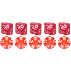 Set 10 Zehnseitige Würfel...