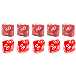 Set 10 Zehnseitige Würfel...