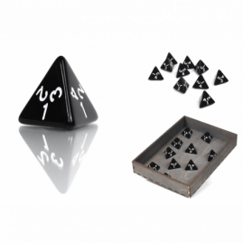 RPG Würfel Schwarze Kości...