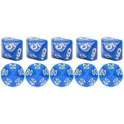 Set 10 Zehnseitige Würfel...