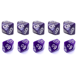 Set 10 Zehnseitige Würfel...
