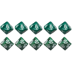 Set 10 Zehnseitige Würfel...