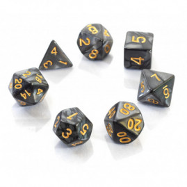 RPG Würfel Flüssiges Gold...