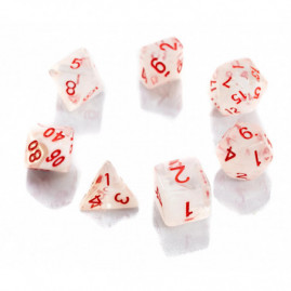 RPG Würfel Blutrausch Set 7...