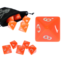 RPG Würfel Orange Würfel...