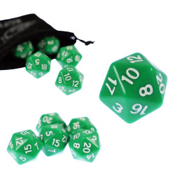 RPG Würfel Grüner...