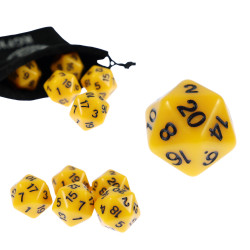 RPG Würfel Gelbe...
