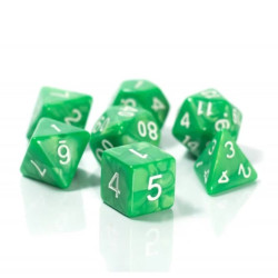 RPG Würfel Grün Dryaden Set...