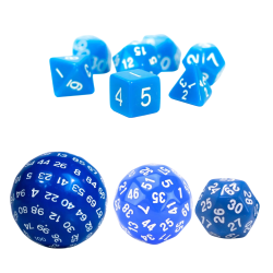 RPG Würfel Blaues Set 10...