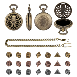 Metallene Taschenuhr Box...