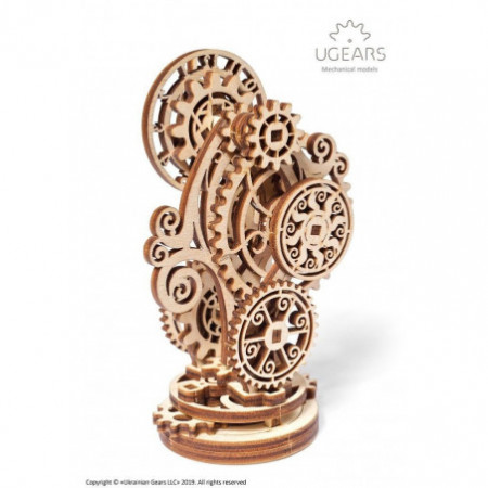 Steampunk Uhr Holz...