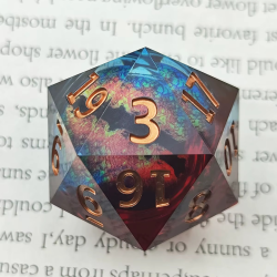RPG Würfel Auge von Eis und...