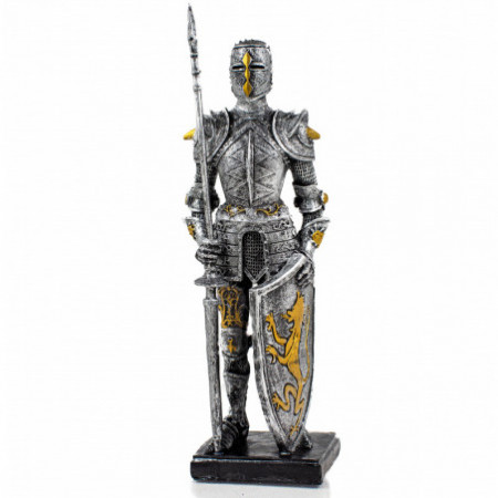 Metallfigur Ritter mit...