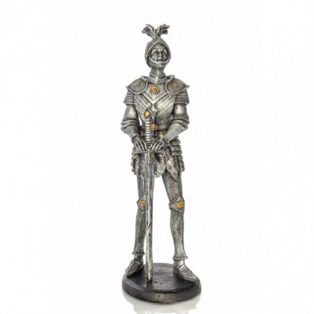 Metallfigur Ritter mit...