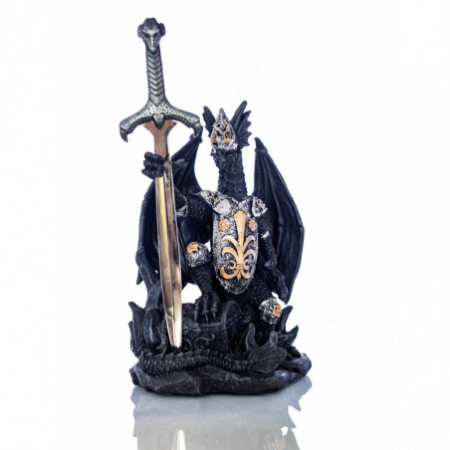 Metallfigur eines Drachen...