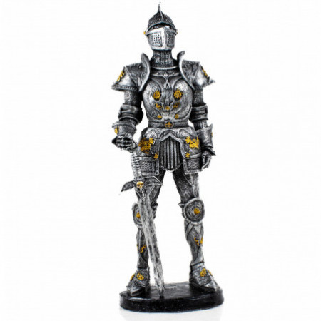 Große Metallfigur Ritter...