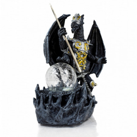 Leuchtende Metallfigur...