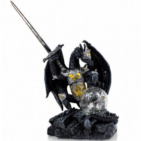 Leuchtende Metallfigur...