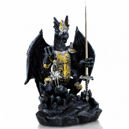 Leuchtende Metallfigur...