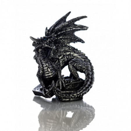 Epische Metallfigur Drache...