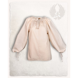 BLUSE ANNABELLE - BEIGE M LARP