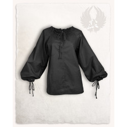 BLUSE ANNABELLE - SCHWARZ...
