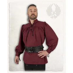 HEMD ANSGAR - BORDEAUX M LARP