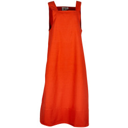 LEINEN SCHÜRZENKLEID...