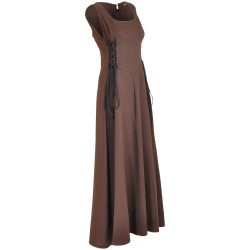 LEINENKLEID UMA - BRAUN M LARP