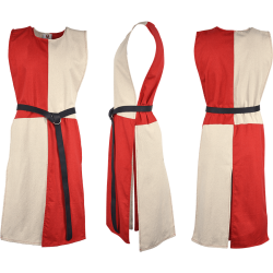 TABARDA ANTON - ROT-BEIGE LARP