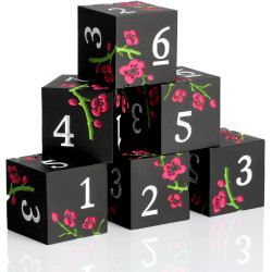 Geisha Metall Würfel W6 1,6...
