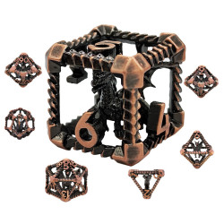 RPG Würfel Feuriger Freund...