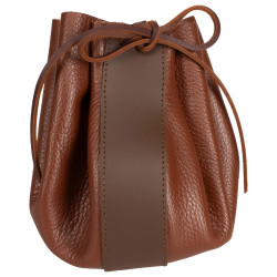 LEDERTASCHE VELTOR - BRAUN...