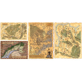 Set 4 Karten Warhammer FRP