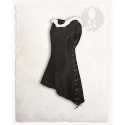 LEDERKLEID MIT KAPUZE FREYA...