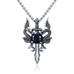 Silberne Metall Halskette...