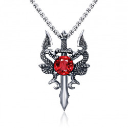 Silberne Metall Halskette...